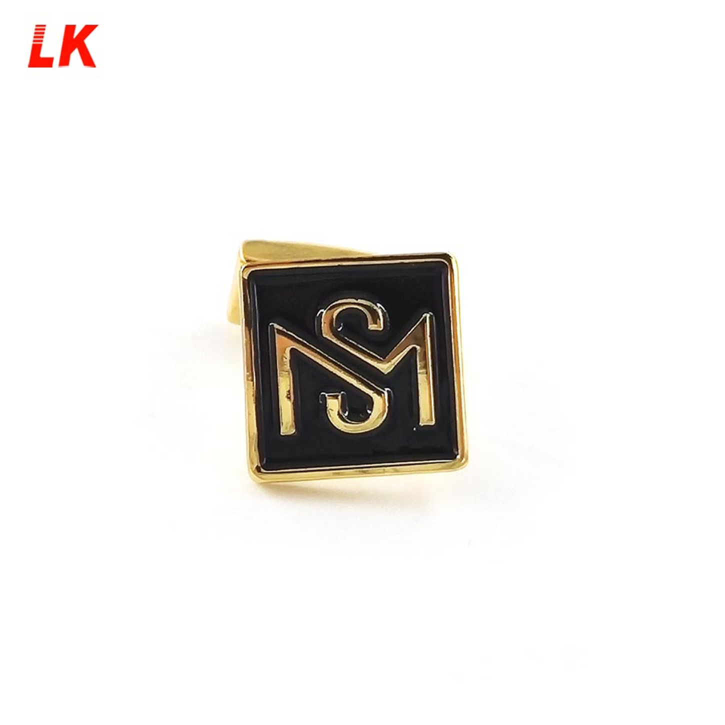 Set Pin Enamel Keras Logam Buatan Tersuai Dengan Pakej Kad Sandaran