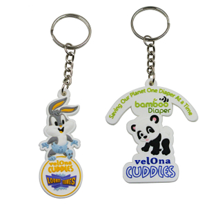 watak kartun anime tersuai Pvc Keychain