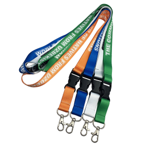 Tali Poliester Lanyard Reka Bentuk Sublimasi Pewarna