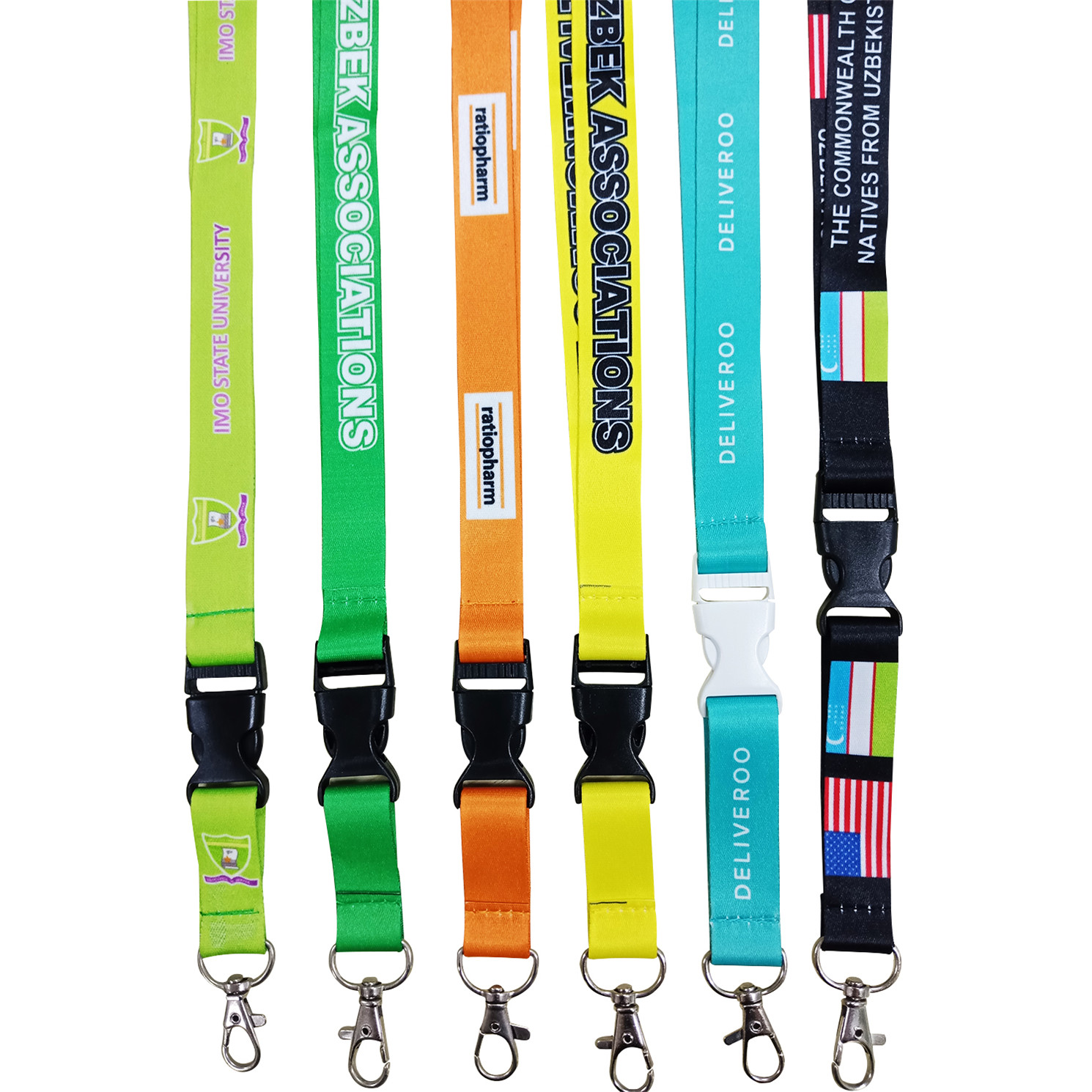 Tali Sublimasi Lanyard Reben Nilon