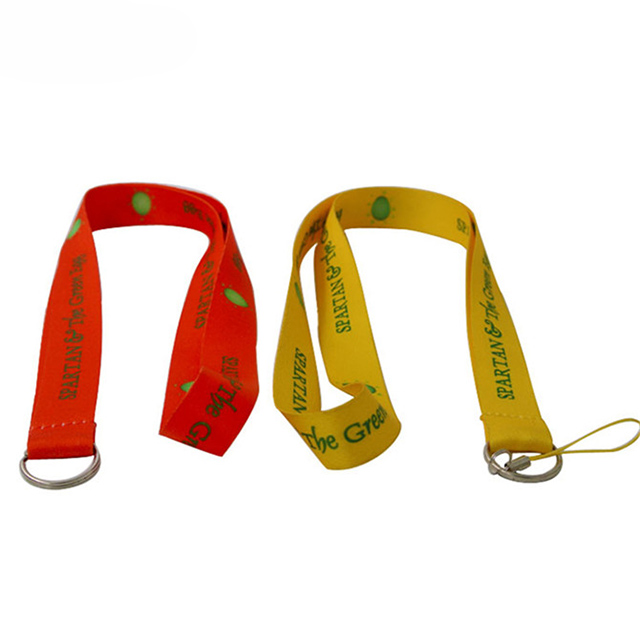 lanyard nilon bercetak promosi dengan cangkuk