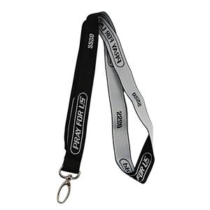 lanyard nilon rantai kunci tersuai berkualiti tinggi