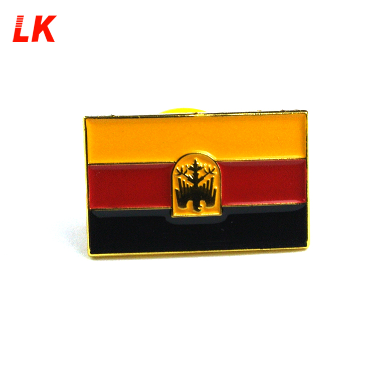 Lencana Pin Lapel Peribadi Tentera Bendera Negara