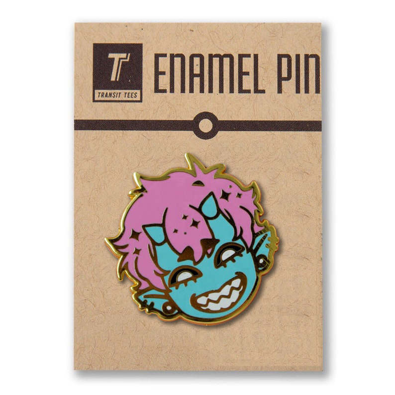 China mengeluarkan tiada minimum pin anime comel tersuai dan lencana silkscreen keras kartun lapel enamel pin