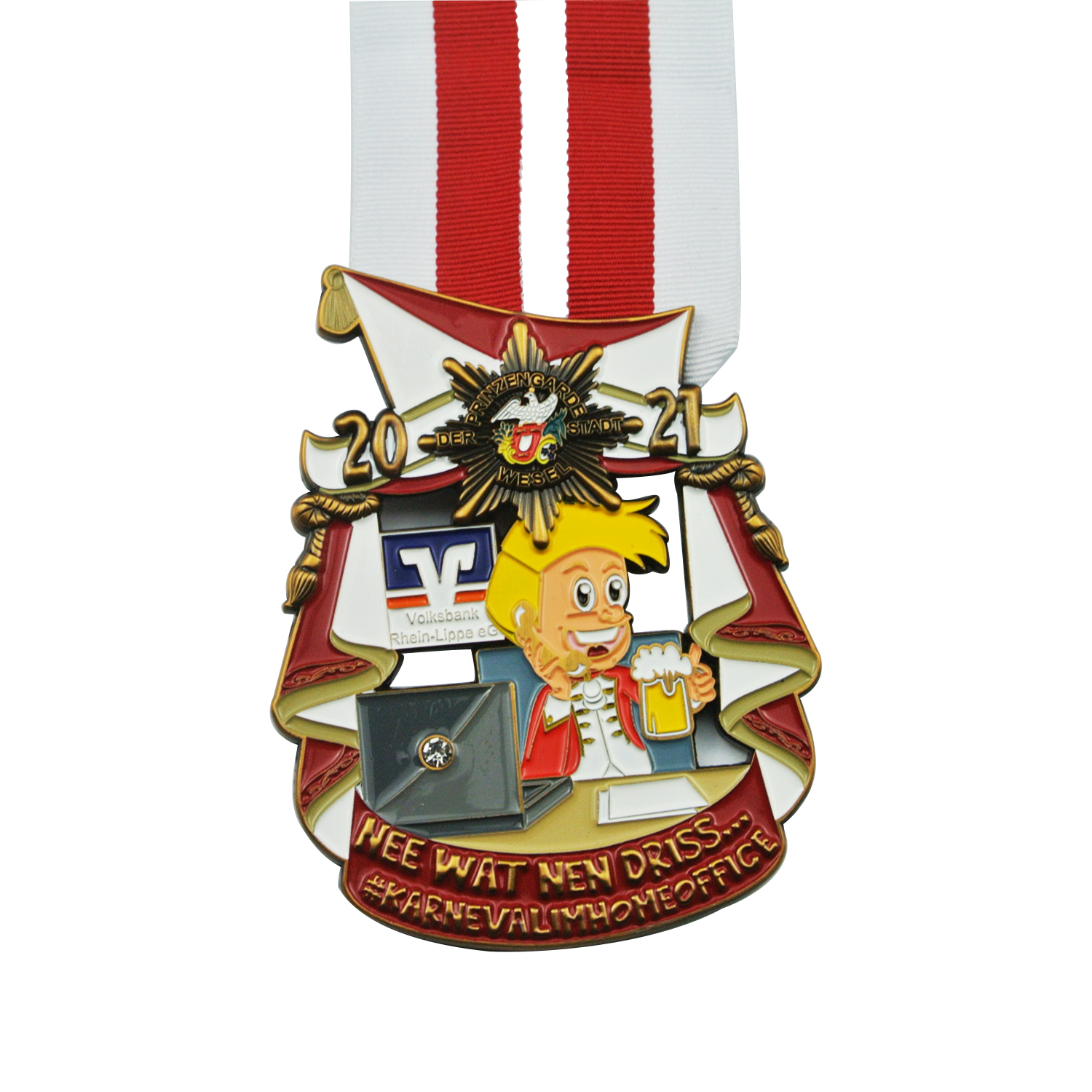 u003Ci>Cheerleading Fiesta Carnival Medal 【Antique Silver Plated, Casted, Individual Shape Enamel Colors, Incl.u003C/i> u003Cb>Pingat Karnival Fiesta Pemandu Sorak 【Warna Enamel Bentuk Individu Bersalut Perak Antik, Bertuang, Termasuk.u003C/b> u003Ci>Cord】u003C/i> u003Cb>Kord】u003C/b>