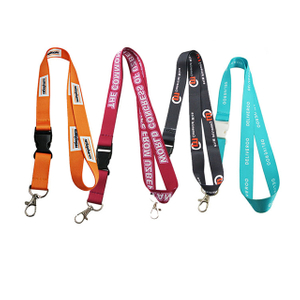 Reben Lanyard Poliester Tiub Sublimasi Pewarna Tersuai